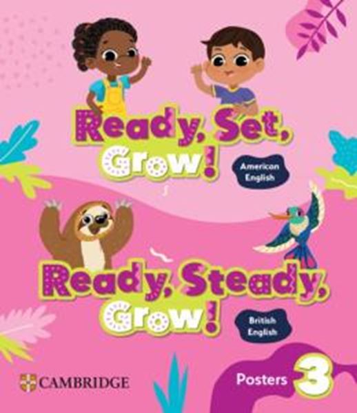 Picture of READY, SET, GROW! 3 POSTERS - AMERICAN ENGLISH