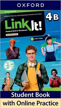 Imagem de LINK IT! 4B STUDENT BOOK AND WORKBOOK WITH ONLINE PRACTICE - 2ND ED