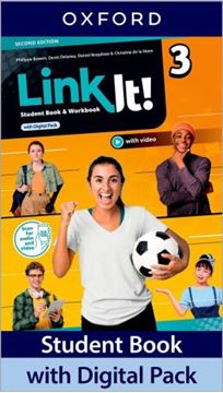 Imagem de LINK IT! 3 STUDENT BOOK AND WORKBOOK WITH DIGITAL PACK - 2ND ED