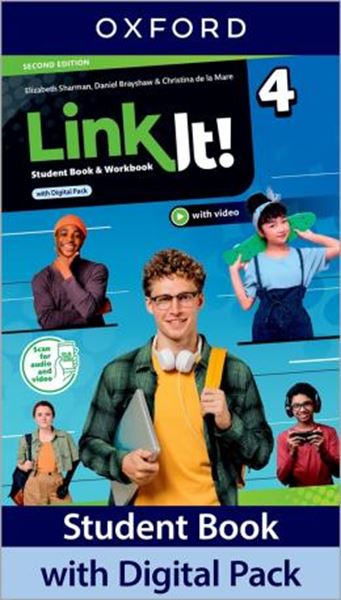 Picture of LINK IT! 4 STUDENT BOOK AND WORKBOOK WITH DIGITAL PACK - 2ND ED