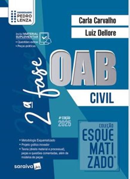 Picture of COLECAO ESQUEMATIZADO - OAB 2ª FASE - PRATICA CIVIL - 4ª ED 2025