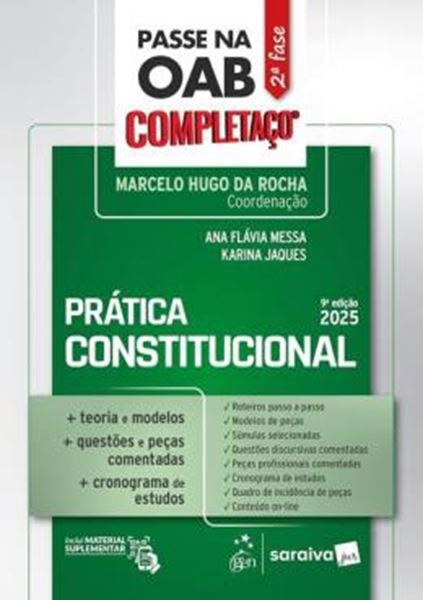 Picture of PASSE NA OAB 2ª FASE - COMPLETACO - PRATICA CONSTITUCIONAL - 9ª ED