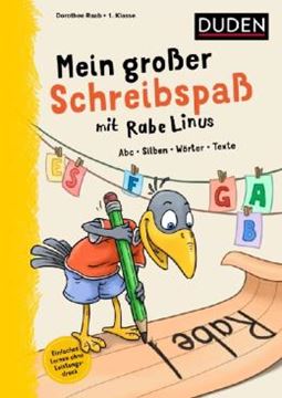 Imagem de MEIN GROßER SCHREIBSPAß MIT RABE LINUS - 1. KLASSE · ABC, SILBEN, WORTER, TEXTE