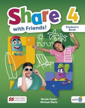 Imagem de SHARE WITH FRIENDS! 4 - STUDENT´S BOOK + SHAREBOOK + NAVIO APP