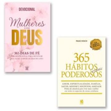 Imagem de COMBO 365 DIAS - KIT COM 2 LIVROS DEVOCIONAIS