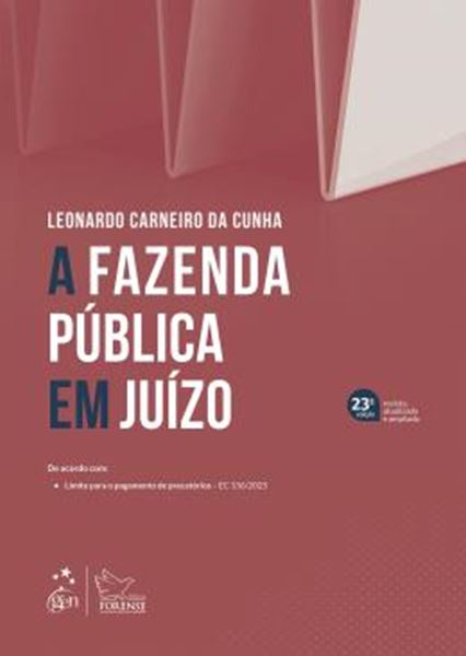 Picture of A FAZENDA PUBLICA EM JUIZO - 23ª EDICAO 2026