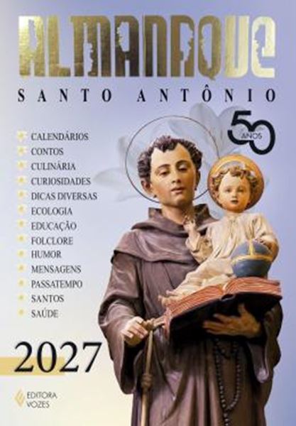 Picture of ALMANAQUE SANTO ANTONIO 2027 - 50 ANOS