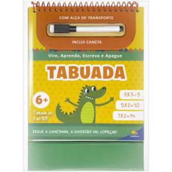 Picture of VIRE, APRENDA, ESCREVA E APAGUE -TABUADA