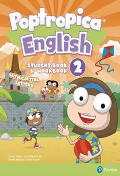 Imagem de POPTROPICA ENGLISH 2 STUDENT BOOK AND WORKBOOK - COMBINED CAPS + SPIRAL & DIGITAL RESOURCES & FAMILY GUIDE & READER