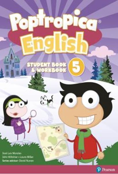 Picture of POPTROPICA ENGLISH 5 STUDENT BOOK AND WORKBOOK - COMBINED & DIGITAL RESOURCES & FAMILY GUIDE & READER