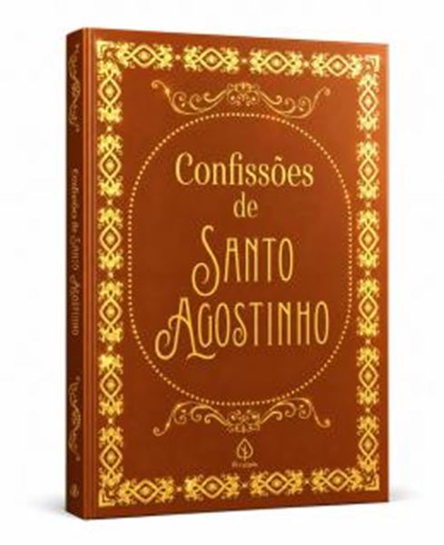 Picture of CONFISSOES DE SANTO AGOSTINHO - EDICAO ESPECIAL DE LUXO ALMOFADADA COM BORDAS DOURADAS E FITILHO