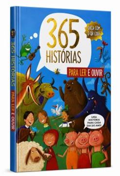 Imagem de 365 HISTORIAS PARA LER E OUVIR - CAPA DURA - VOLUME 1 - 365 HISTORIAS PARA LER E OUVIR - CAPA DURA COM QR CODE