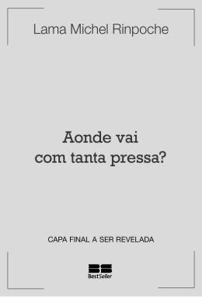 Picture of AONDE VAI COM TANTA PRESSA?