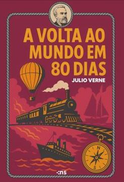 Imagem de A VOLTA AO MUNDO EM 80 DIAS | JULIO VERNE | ACOMPANHA MARCA PAGINA |